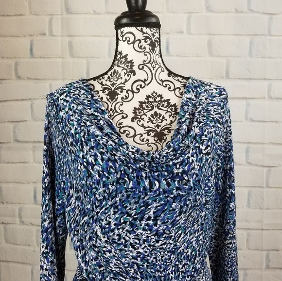 east 5th women's stretch knit top tie waist - Picture 2 of 8